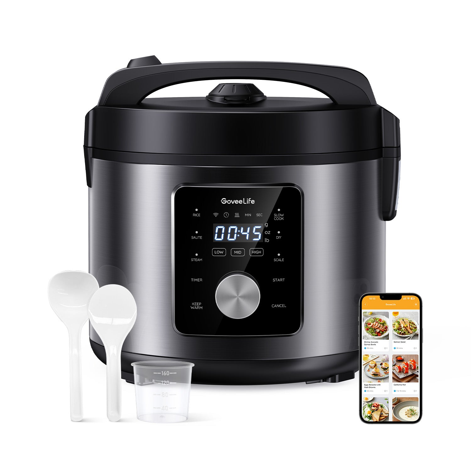 Refurbished GoveeLife Smart Rice Cooker Pro