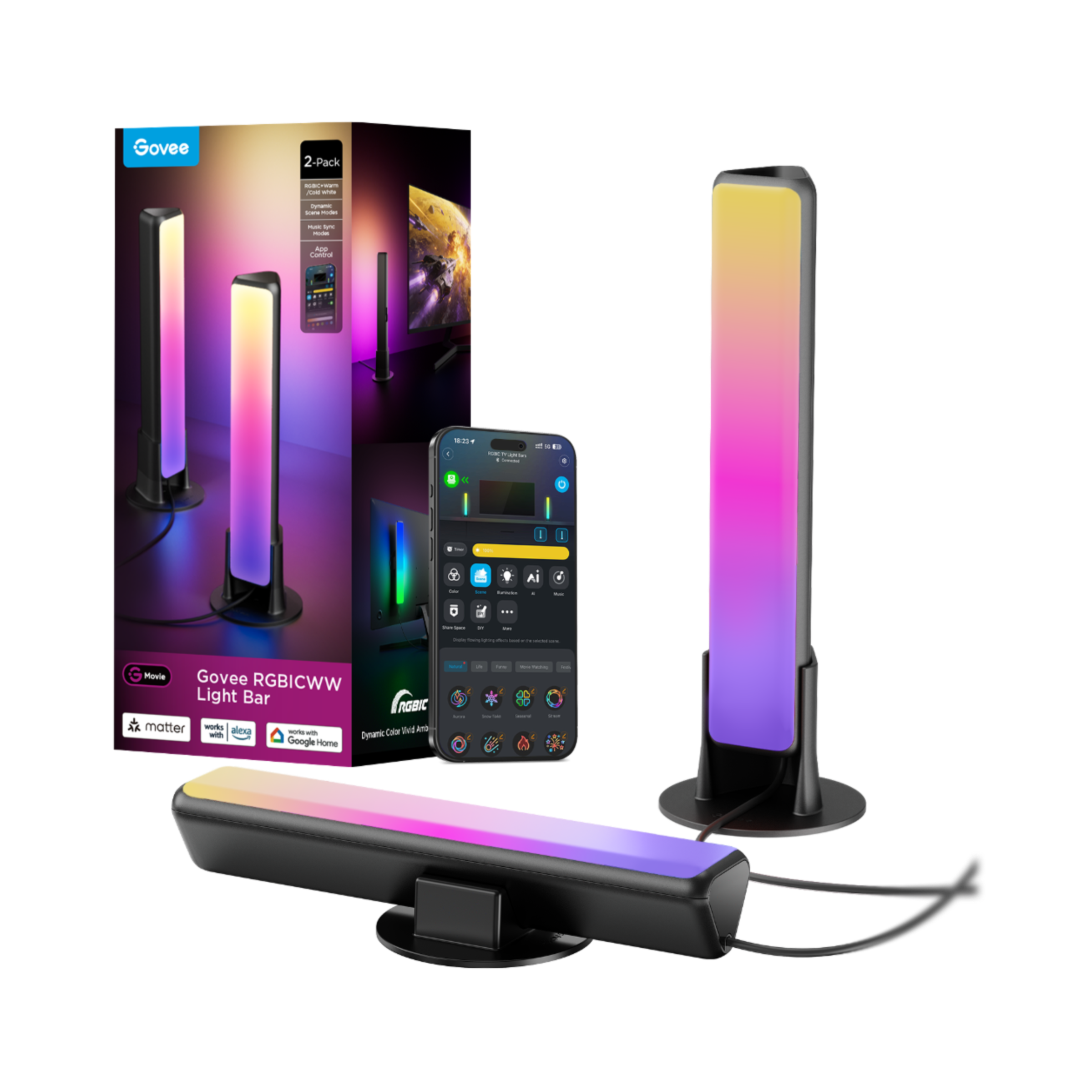 Govee RGBICWW Light Bar